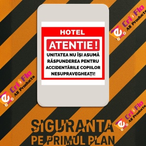 Indicator Placute pentru hotel, Sticker autocolant - Img 2
