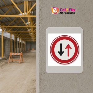 Indicator Prioritate fata de traficul din sens opus (2), Sticker autocolant - Img 5