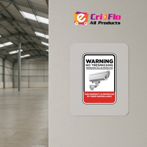 Indicator Protected by Video Surveillance, Sticker autocolant - Img 3