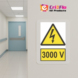 Indicator protectia muncii 400V, Sticker autocolant - Img 5