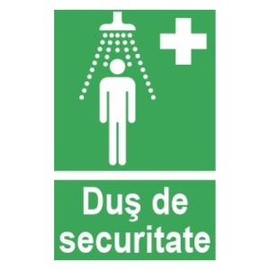 Indicator protectia muncii dus de securitate, Sticker autocolant
