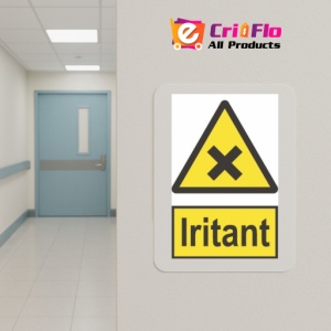 Indicator protectia muncii iritant, Sticker autocolant - Img 5