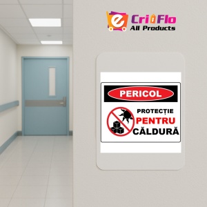 Indicator Protectie pentru caldura, Sticker autocolant - Img 4