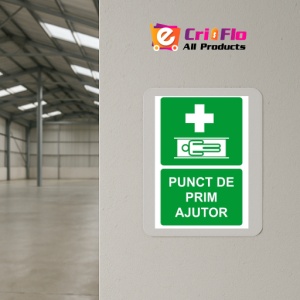 Indicator Punct de prim ajutor v1, Sticker autocolant - Img 4
