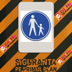 Indicator se circulatie pentru mama si copil, Sticker autocolant - Img 3