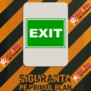 Indicator Semn exit, Sticker autocolant - Img 3