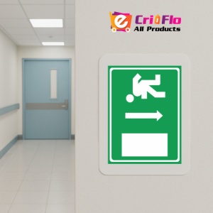 Indicator Semn iesire aici, Sticker autocolant - Img 5
