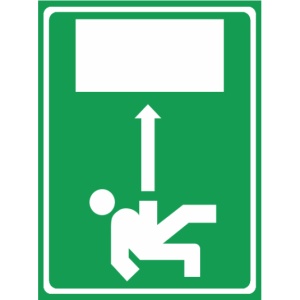 Indicator Semn iesire dreapta, Sticker autocolant