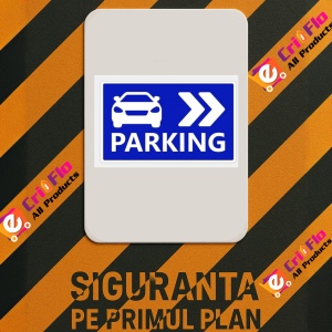 Indicator Semn parking, Sticker autocolant - Img 3