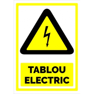 Indicator Semn pentru tablou electric, Sticker autocolant