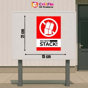 Indicator Sign do not stack, Sticker autocolant - Img 2