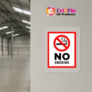 Indicator Sign no smoking, Sticker autocolant - Img 4