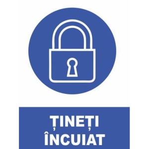 Indicator Tineti incuiat, Sticker autocolant