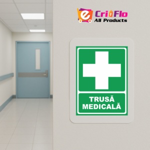Indicator Trusa medicala, Sticker autocolant - Img 5
