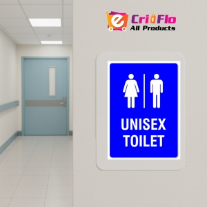 Indicator Unisex toilet, Sticker autocolant - Img 5