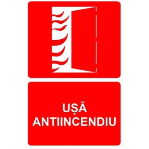 Indicator Usa antiincendiu PSI autoadeziv sticker autocolantSticker autocolant