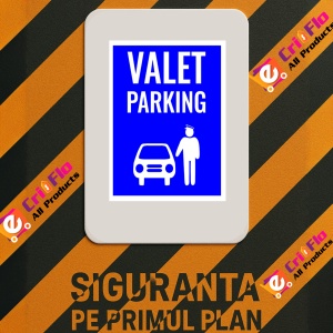 Indicator Valet parking, Sticker autocolant - Img 3