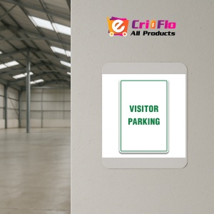 Indicator VISITOR PARKING SIGN, Sticker autocolant - Img 4