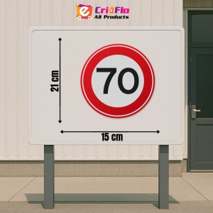 Indicator Viteza maxima 60 km, Sticker autocolant - Img 2