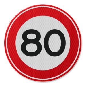 Indicator Viteza maxima 70 km, Sticker autocolant