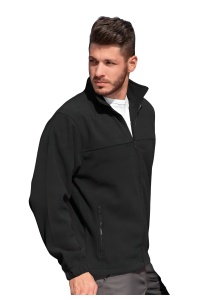 Bărbat îmbrăcat in Jacheta Polar Bărbat de culoare ebony grey