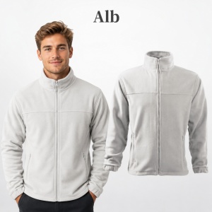 Jachetă Polar Fleece tip Bluză Hanorac Bărbați Călduroasă cu Fermoar Malfini Rimeck 501 – 280 g/m² - Img 11