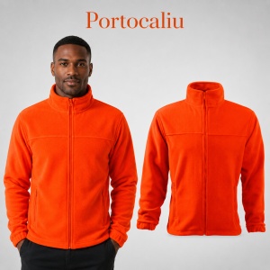Jachetă Polar Fleece tip Bluză Hanorac Bărbați Călduroasă cu Fermoar Malfini Rimeck 501 – 280 g/m² - Img 21