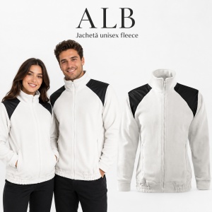 Jachetă Polar Fleece Unisex Damă Bărbat Malfini Hi-Q 506 – 360 g/m², Umeri Impermeabili - Img 11