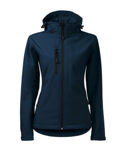 Jacheta softshell de culoare albastru marin