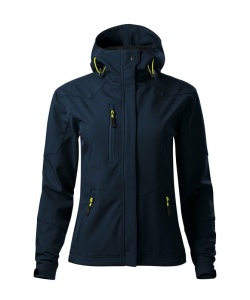 Jacheta softshell pentru dama de culoare albastru marin