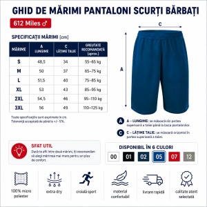 Pantaloni Scurți Bărbați Sport, Lejeri, Ușori și cu Uscare Rapidă – Miles 612 - Img 10
