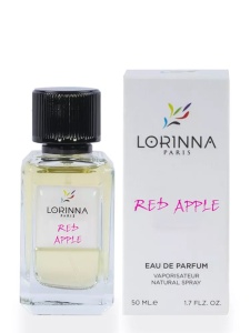Parfum Lorina Red apple apa de parfum, 50 ml, de dama inspirat din Nina Ricci NINA celebrul Mar Rosu