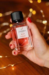Parfum Lorinna Red Magic apa de parfum, 50 ml, de dama inspirat din Giorgio Armani Si Passione - Img 2