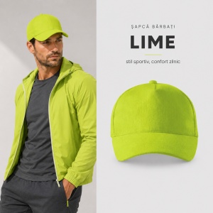 Șapcă Bărbați Sport din Bumbac, Reglabilă cu Cataramă și Cozoroc Curbat – 5P 307 - Img 22