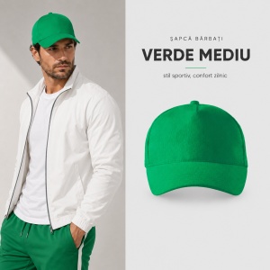 Șapcă Bărbați Sport din Bumbac, Reglabilă cu Cataramă și Cozoroc Curbat – 5P 307 - Img 32