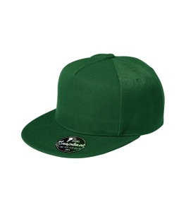Șapcă Rap Bărbat cu cozoroc drept modern de culoare verde inchis