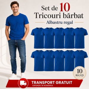 Set 10 tricouri bărbat Malfini Basic Clasic, 100% bumbac, regular fit, 48 culori, mărimi XS–5XL - Img 15
