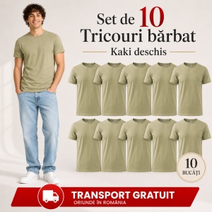Set 10 tricouri bărbat Malfini Basic Clasic, 100% bumbac, regular fit, 48 culori, mărimi XS–5XL - Img 25