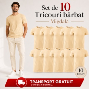 Set 10 tricouri bărbat Malfini Basic Clasic, 100% bumbac, regular fit, 48 culori, mărimi XS–5XL - Img 34