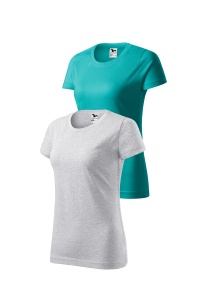 Set 2 tricouri femei culorile gri deschis si verde smarald