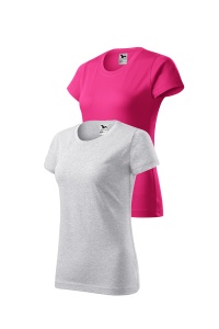 Set 2 tricouri femei culorile gri deschis si purpuriu