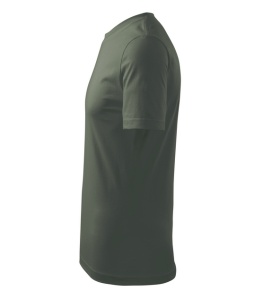 Set 5 tricouri clasice Gri ardezie, barbatesti din bumbac 100%, clasice pentru barbati 132 - Img 6