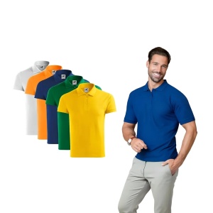 Set 5 Tricouri Polo cu Guler Bărbați | 5 Culori Diferite | TRANSPORT GRATUIT - 215