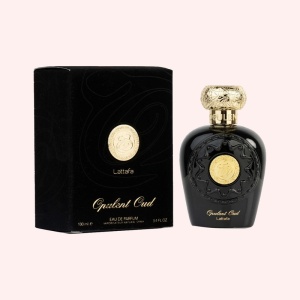 Set parfum Lattafa Opulent Oud 100ml, parfum Arabesc, Unisex, Gentuta cosmetice - Img 12