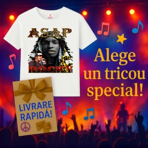 Tricou A$AP Rocky - Leopard Hoodie, muzica Hip-Hop / Rap, Dama | Barbat | Copii - Img 12