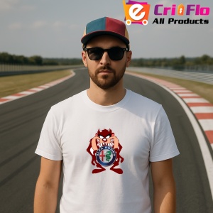 Tricou Alfa Romeo Tazz Zambeste Amenintator | Unisex Dama si Barbat - Img 2