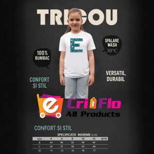 Tricou Alfabet Litera E cu circuite, cyber, tehnologie, Alb, Unisex Dama si Barbat | Copii - Img 8