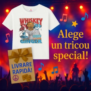Tricou Andrew Santino - Whiskey Ginger, muzica , Dama | Barbat | Copii - Img 8