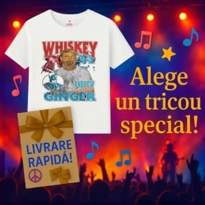 Tricou Andrew Santino - Whiskey Ginger, muzica , Dama | Barbat | Copii - Img 12