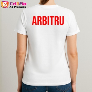 Tricou ARBITRU, Personalizat | Unisex Dama si Barbat - Img 3